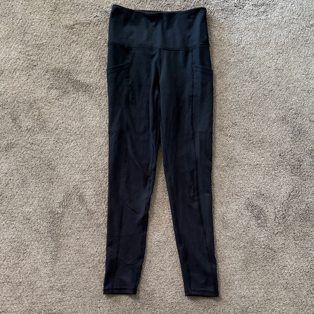 Zobha Black High-Rise Leggings
